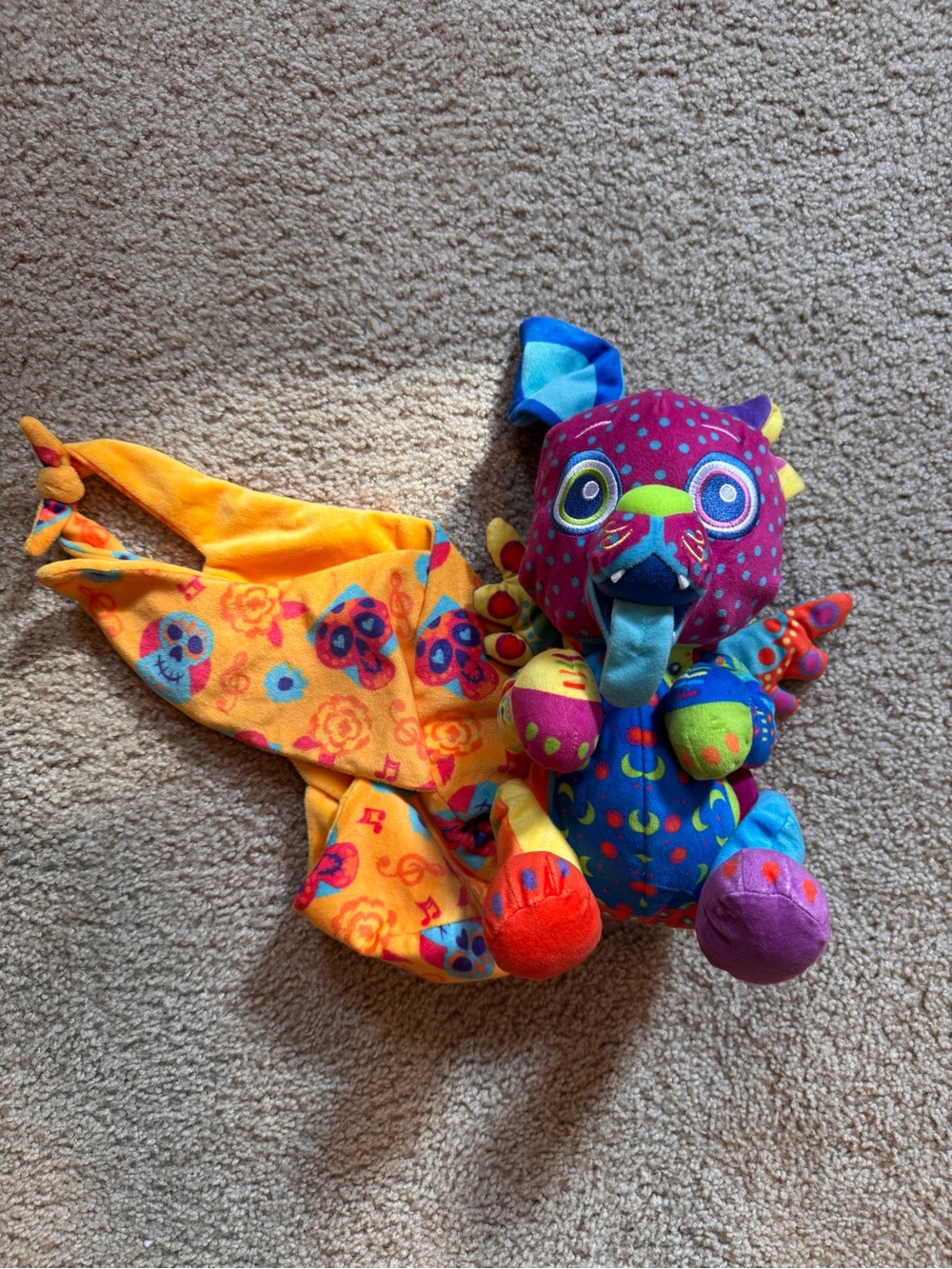 Coco Dante swaddle puppy Disney stuffed toy